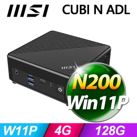 微星 CUBI N ADL【035TW】Intel N200/4G/128G SSD/WIN11 PRO/黑色