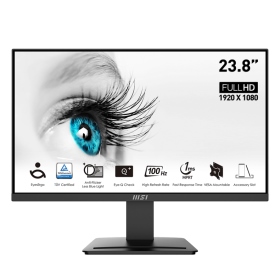 MSI PRO MP2412(1H1P/1ms/VA/100Hz/無喇叭)抗閃機種.低藍光.防眩光