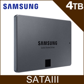 三星 Samsung 870 QVO 4TB/2.5吋/讀:560/寫:530/QLC/三年*星睿奇