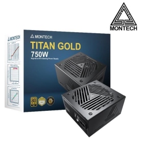 Montech TITAN GOLD 750W 雙8/金牌/全模/ATX3.0(PCIe 5.0)/全日系/智慧停轉/10年