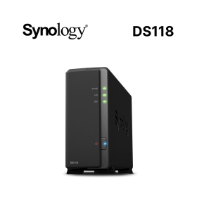 Synology DS118【1Bay】Realtek RTD1296四核心 /1G/G-LAN*1/U3*2