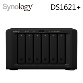 Synology DS1621+【6Bay】AMD Ryzen V1500B 四核(2.2GHz)/4GB D4/G-LAN*4