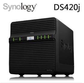 Synology DS420J【4Bay】Realtek RTD1296四核心/1G/G-LAN*1/U3*2