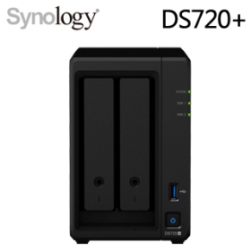 Synology DS720+【2Bay】(J4125)四核心 2.0GHz/2GB D4(max 6G)