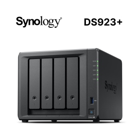 Synology DS923+【4Bay】AMD R1600 雙核心 2.0GHz/4GB D4 ECC(max 32G)