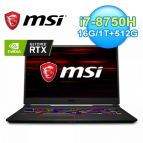 MSI GE75 Raider 8SE[092TW] i7-8750H/16G/512G1TB/2060 6G/144H