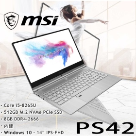 MSI PS42 8MO[020TW] i5-8265U/8G/512G/UMA