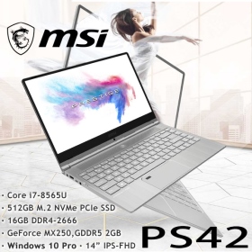 MSI PS42 8RA[056TW] i7-8565U/16G/512G/MX250-2G/WIN10 PRO