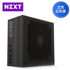 NZXT C750(750W)金牌/全模組/全日系/靜音電源/10年保