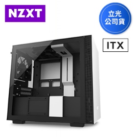 NZXT H210 白黑 顯卡長32.5/CPU高16.5/ITX(H210B-W1)