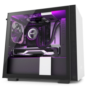 NZXT H210i 白黑 顯卡長32.5/CPU高16.5/ITX(H210i-W1)