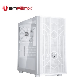 BitFenix 諾瓦星 M 白 顯卡長34.5/CPU高16/前置Type-C/玻璃透側/M-ATX