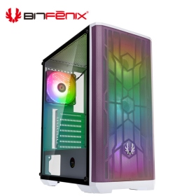 BitFenix 風魅影 SE 白紫 幻彩版 顯卡長31.5/CPU高16/玻璃透側/ATX