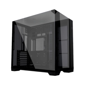 聯力 PC-O11 Vision Compact 黑 顯卡長40.8/CPU高16.4/雙頂蓋模式/全景玻璃/ATX