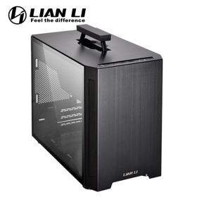 聯力 TU150W 黑 顯卡長32/CPU高16.5/玻璃透側/提把設計/ITX
