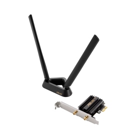 華碩 PCE-AXE58BT (AXE5400 / Wi-Fi 6E / 外接天線磁吸底座 / 藍牙5.2 / PCI-E)