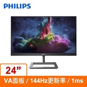 PHILIPS 242E1GAJ (1H1P/1ms/VA/144Hz/有喇叭/FreeSync) 低藍光
