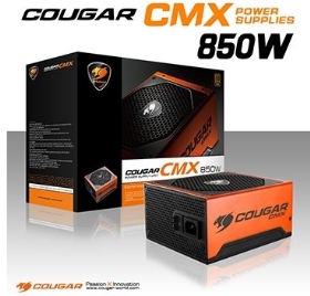 偉訓 COUGAR CMX 80Plus 銅牌850W 高穩定電源供應器