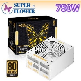 振華 LEADEX 750W 80金牌/水晶模組/全日系固態電容/雙八/五年免