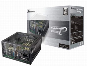 海韻 P-460W 無風扇/ 80+白金牌.模組化.主日系電容/ 終保