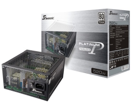 海韻 P-520W 無風扇/ 80+白金牌.模組化.主日系電容/ 終保