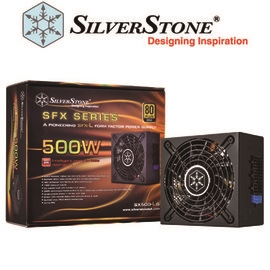SilverStone銀欣 SX500-LG SFX-L電源供應器500W|金牌