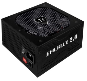 曜越 (EVO BLUE 2.0)-650W / 80+金牌模組.日系固態電容.14cm智能