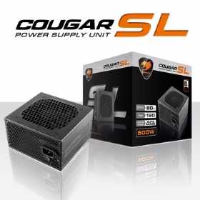 偉訓 COUGAR SL 500W 80Plus 白牌 高達80%高效率電源供應器