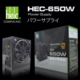 偉訓 HEC 650W 80Plus銅牌 電源供應器