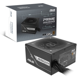 華碩 PRIME 650W 銅牌/直出線/雙滾珠風扇/壓紋線材/6年保