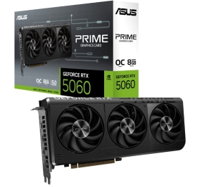 華碩 PRIME-RTX5060-O8G(2595MHz/27cm/三風扇/註冊五年)*金屬背