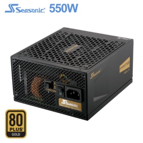 海韻 PRIME SSR-550GD(550W)金牌/全模/12年保/CPU主線:18AWG