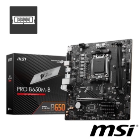 微星 PRO B650M-B (M-ATX/PCIe 4.0/註四年)