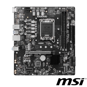 微星 PRO B760M-B DDR4(M-ATX/Realtek 2.5Gb/註冊四年/2DIMM)6+1相供電