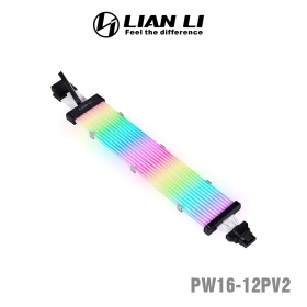 LIAN LI 聯力 Strimer PLUS V2 12VHPWR 12+4Pin ARGB VGA供電排線／延長線 – PW16-12PV2