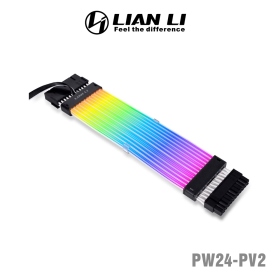LIAN LI 聯力 Strimer PLUS V2 24Pin ARGB PSU供電排線／延長線 – PW24-PV2