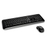 微軟無線鍵盤滑鼠組850(無線/快速功能熱鍵)(黑色)