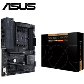 華碩 ProArt B550-CREATOR(ATX/1H2T/ 雙Ｉ網2.5G/註四年) 12+2相供電