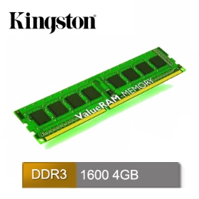 金士頓 4G DDR3-1600
