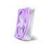 NZXT F120 RGB 海灣扇 白/12cm 單風扇包裝(RF-R12SF-W1)【需搭配風扇燈光控制器 2代】
