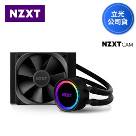 NZXT Kraken 120 12cm水冷排/RGB冷頭/3年/厚:5.8cm【VWX】