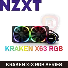 NZXT Kraken X63 RGB 28cm水冷排/RGB冷頭+風扇/6年/厚:5.6cm【VWX】