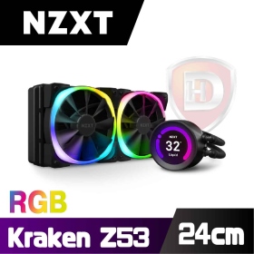 NZXT Kraken Z63 RGB 黑 28cm水冷排/2.4吋液晶冷頭/6年/厚:5.6cm【VWX】