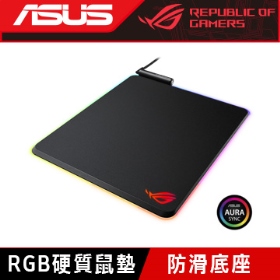 華碩 ROG BALTEUS RGB鼠墊/硬質/AURA SYNC/370x320x7.9mm