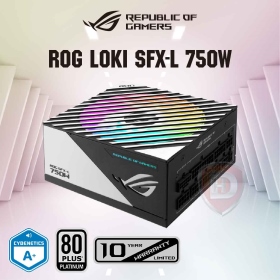 華碩 ROG LOKI SFX-L 750W 雙8/白金/Aura Sync燈效/極靜音/10年保