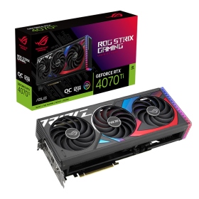 華碩 ROG-STRIX-RTX4070TI-O12G-GAMING(2790MHz/33.6cm/註冊五年/三風扇)