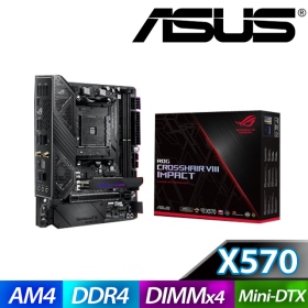 華碩 ROG CROSSHAIR VIII Impact(mini-DTX/Ｉ網/ax+BT5/8層板/註五年)