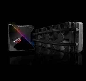 華碩 ROG RYUJIN 360 RGB 龍神水冷/Aura Sync/OLED冷頭顯示/厚:5.3cm