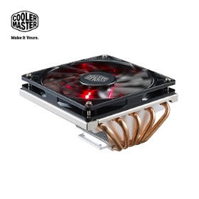 酷碼 GeminII M5 LED下吹式薄型散熱器/高度6.15cm/TDP:130W【WX】