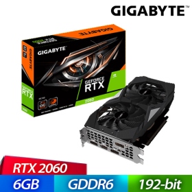 技嘉 RTX2060 OC 6G(1755MHz/22.6cm/註四年)